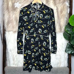 H&M Divided Dandelion Long Sleeve Dress